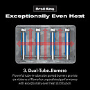 Broil King - Crown 520 Shadow - 5 brännare & Extra stor grillyta Broil King - Crown 520 Shadow - 5 brännare & Extra stor grillyta