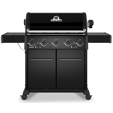 Broil King - Crown 590 Shadow - 5 brännare med sidobrännare & rotisseri