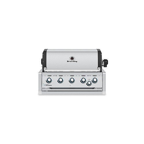 Broil King - Imperial S570 BI. Rostfri. 5 st brännare. Inbyggd belysning