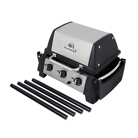 Broil King - Porta Chef 320, Portabel, 3 st brännare, Sidobord Broil King - Porta Chef 320, Portabel, 3 st brännare, Sidobord
