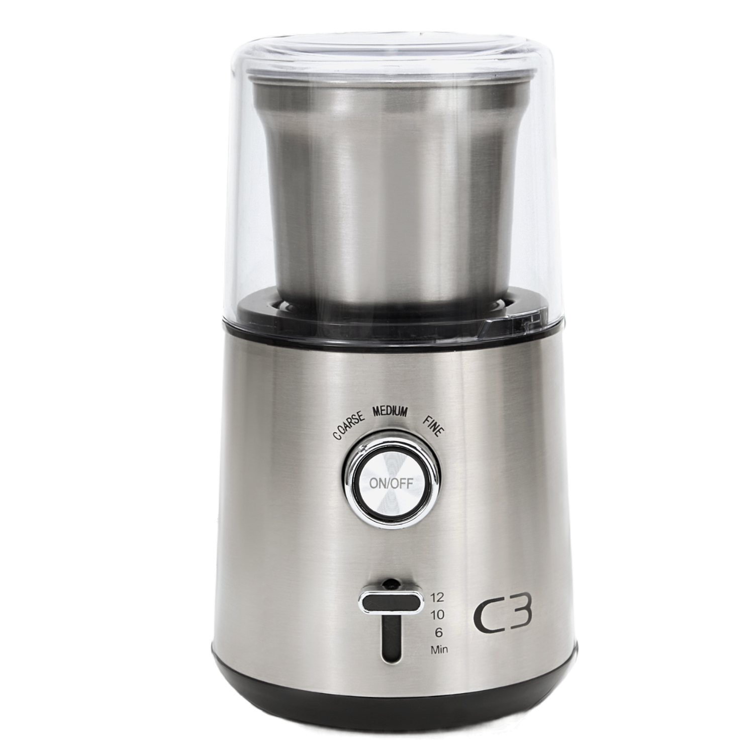 C3 kaffekvarn cg700 - borstad rostfri st&aring;l