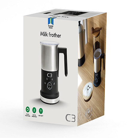 C3 - C3MF700 - Rostfri, Fyra funktioner varmt och kallt skum