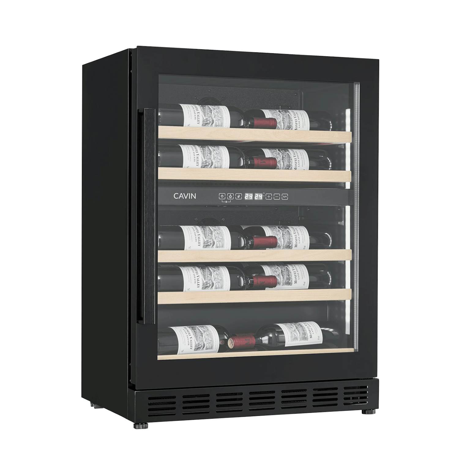Cavin vinkyl inbyggnad arctic collection 60d shallow - vinkyl 18 flaskor, 40 cm djup