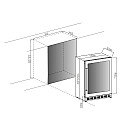 Cavin - Arctic Collection 60D Shallow - Vinkyl 18 flaskor, 40 cm djup