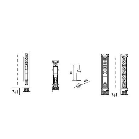 Cavin - Arctic Collection 15S - Kompakt vinkyl för 8 flaskor