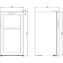 Cavin - Northern Collection 28 NC-28B - Vinkyl 28 flaskor, 2 zoner
