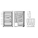 Cavin - Polar Collection 52 PCD37S - Vinkyl 37 flaskor med 2 zoner