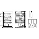 Cavin - Polar Collection 52 PCD37S - Vinkyl 37 flaskor med 2 zoner