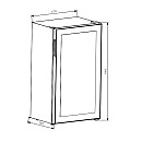 Cavin - Polar Collection 17 PCS17B - Fristående vinkyl för 17 flaskor