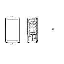 Cavin - Polar Collection 17 PCS17B - Fristående vinkyl för 17 flaskor