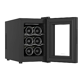  Cavin - Tundra Collection 6 TC-6B - Kompakt vinkyl för 6 flaskor
