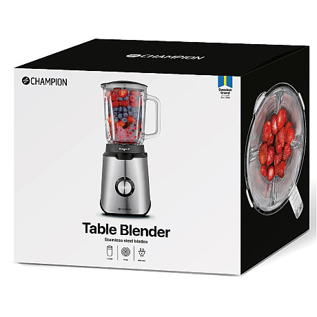 Champion - CHBL310 - Rostfri - 600W med 6-bladssystem