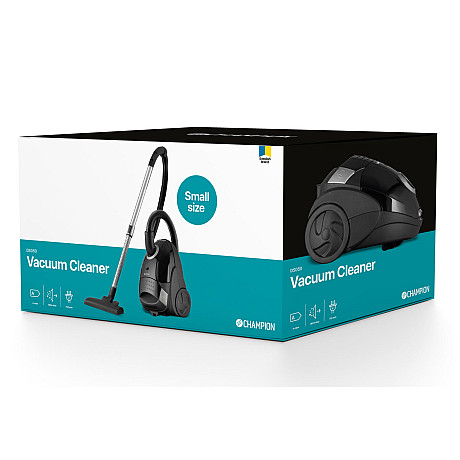 Champion - DS050 small 700W - Kapacitet 2L, Svart - Svart, Slimmad och lätt design