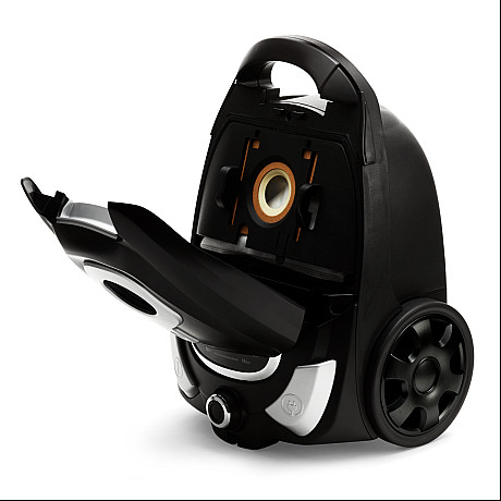 Champion - DS400 eco clean - Mattsvart - Svart, 700 W motor med 16 kPa sugkraft