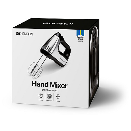 Champion - CHEV400 - Svart, 5 hastigheter + turbo