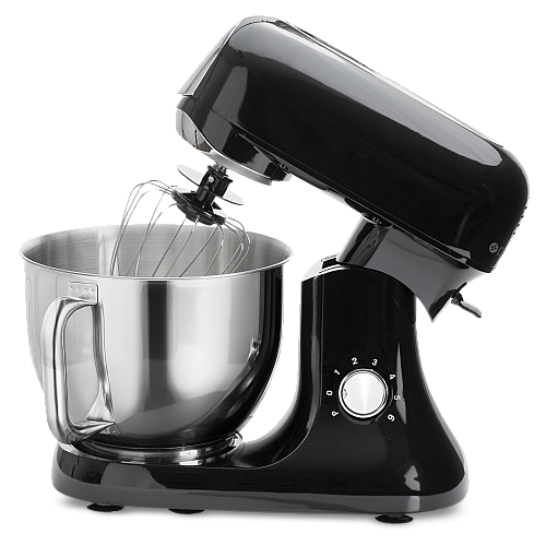 Champion köksassistent ka400 - shiny black, pro 6l 1200w i metallutförande