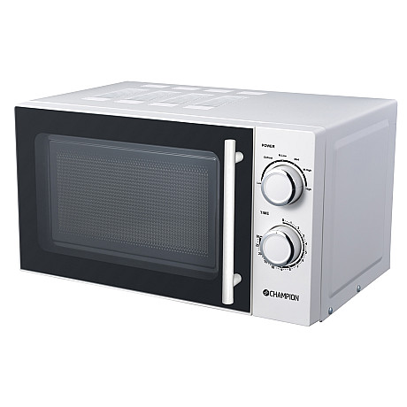 Champion - CHMW212 - Vit - 20L volym, 700W effekt Champion - CHMW212 - Vit - 20L volym, 700W effekt