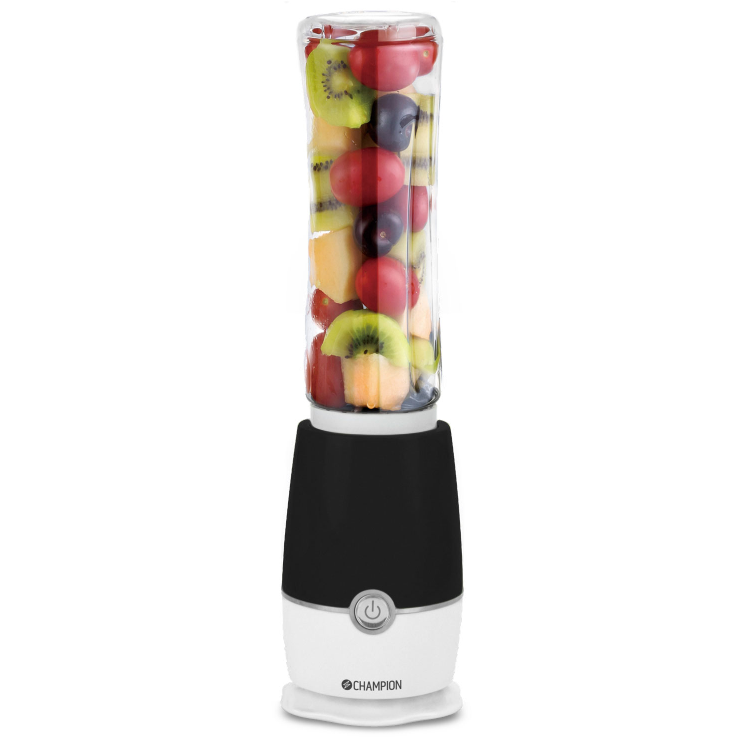 Champion mixer chsm110 - vit, 500ml b&auml;gare med rostfria blad bpa-fri