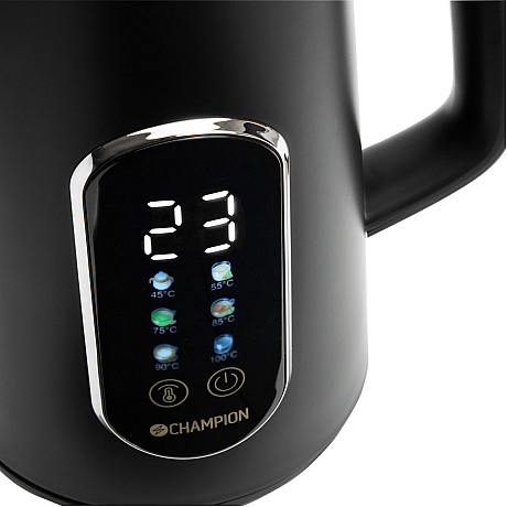 Champion - CHVK800 - Svart, Digital Temperatur