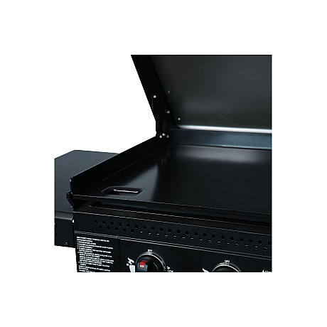Char-Griller - Flat Iron dubbelgrill, 3 plattor