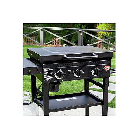 Char-Griller - Flat Iron dubbelgrill, 3 plattor