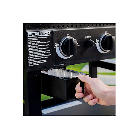 Char-Griller - Flat Iron dubbelgrill, 3 plattor