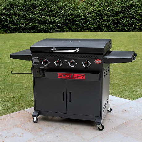 Char-Griller - Flat Iron Premium Grill, 4 plattor