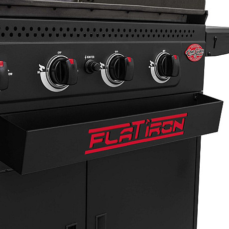 Char-Griller - Flat Iron Premium Grill, 4 plattor