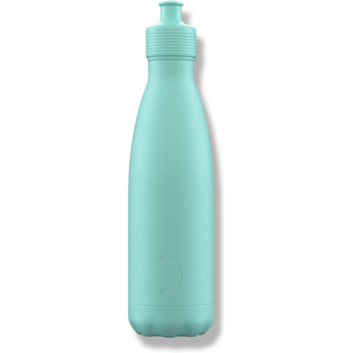 Chillys bottles termos sports pastellgrön, 500 ml