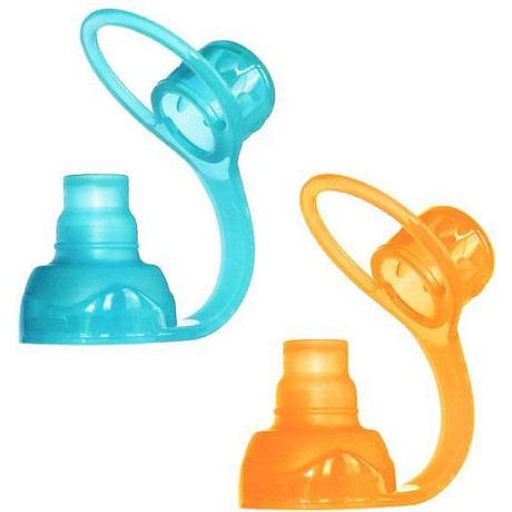 ChooMee - SoftSip suglock 2st orange-turkos ChooMee - SoftSip suglock 2st orange-turkos