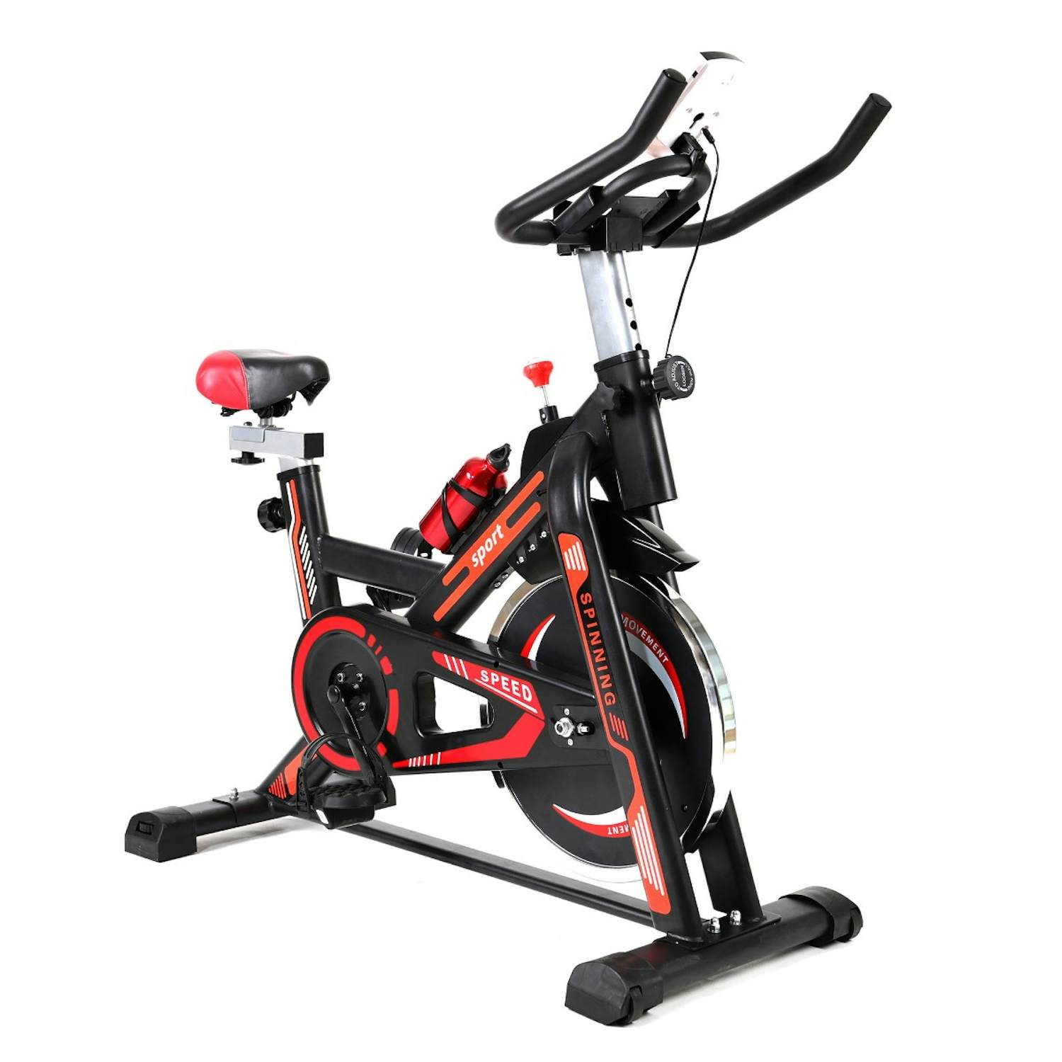 Core träningsmaskin spinningcykel 1300 röd/svart
