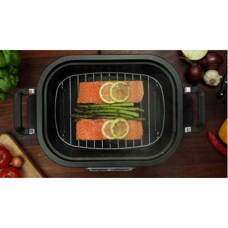 Crock-pot - Slowcooker 5-6 l - multifunktionell Crock-pot - Slowcooker 5-6 l - multifunktionell
