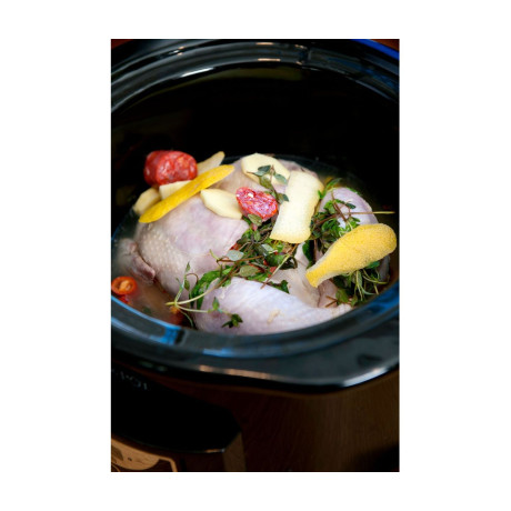 Crockpot - SCCPRC507B - Slowcooker 4,7L Timer, svart Crockpot - SCCPRC507B - Slowcooker 4,7L Timer, svart