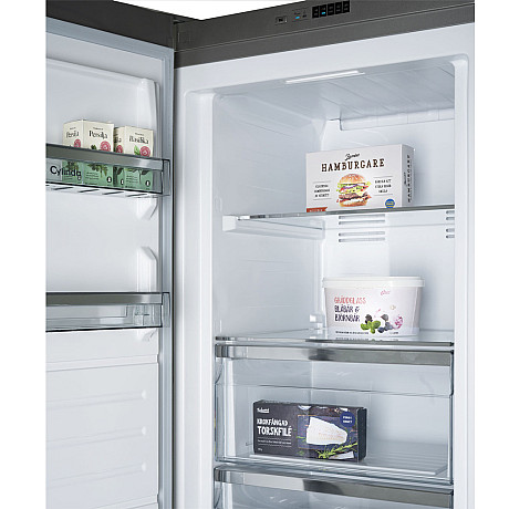 Cylinda - F61285MBVE - Kapacitet 278L, Mattsvart med No Frost