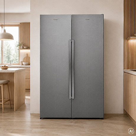 Cylinda - F61285RFVE - Kapacitet 278L, Rostfritt stål med No Frost