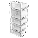 Cylinda - F91185RFVD - Rostfri med Ismaskin, Big Box och Display