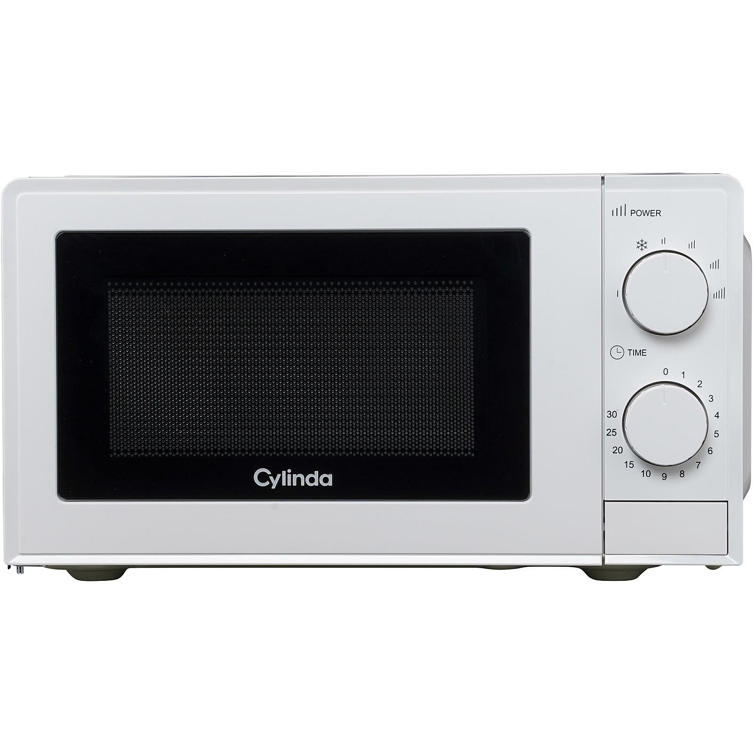 Cylinda fristående mikrovågsugn fm3121v mikrovågsugn 700w vit