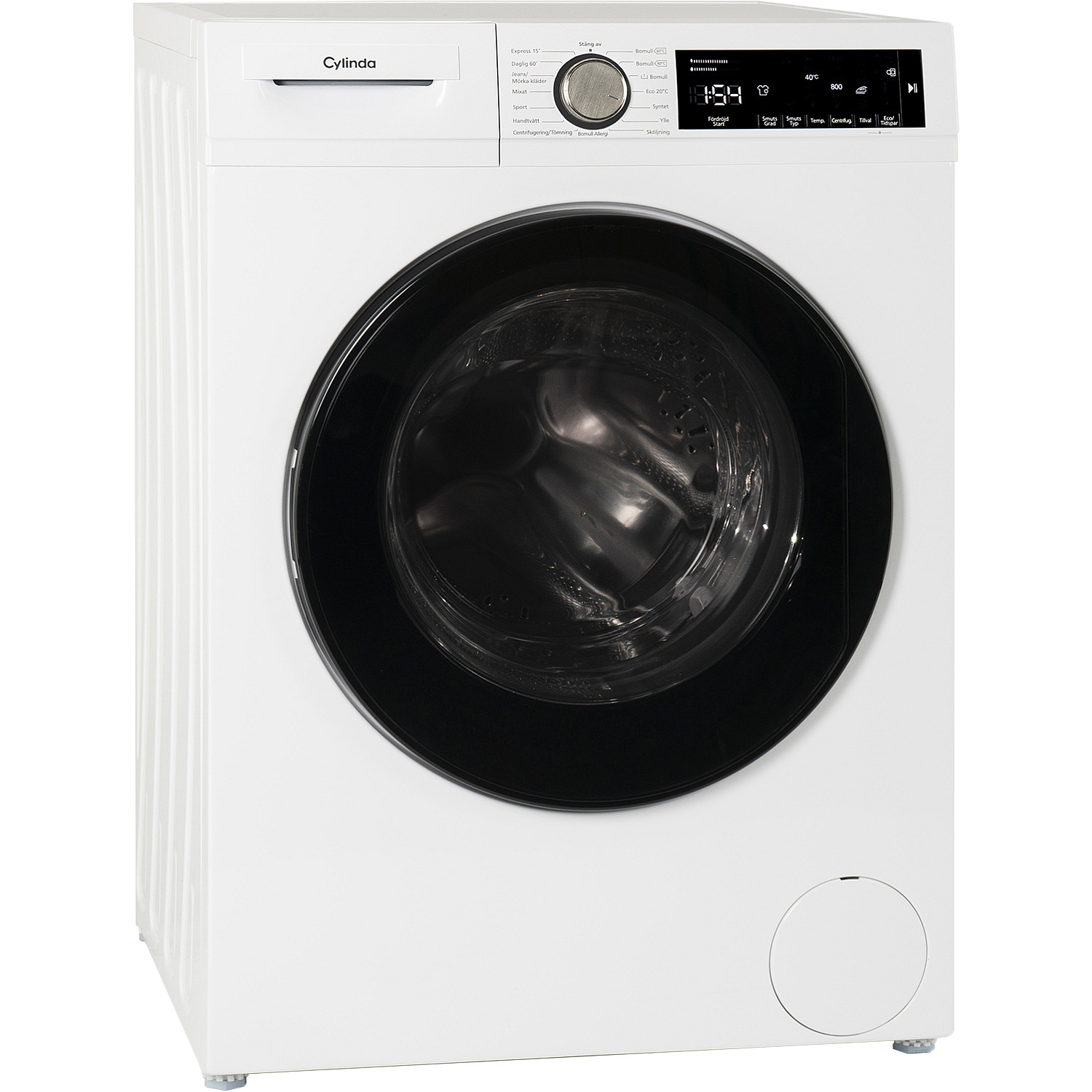 Cylinda frontmatad tvättmaskin ft44114a - 5 års garanti