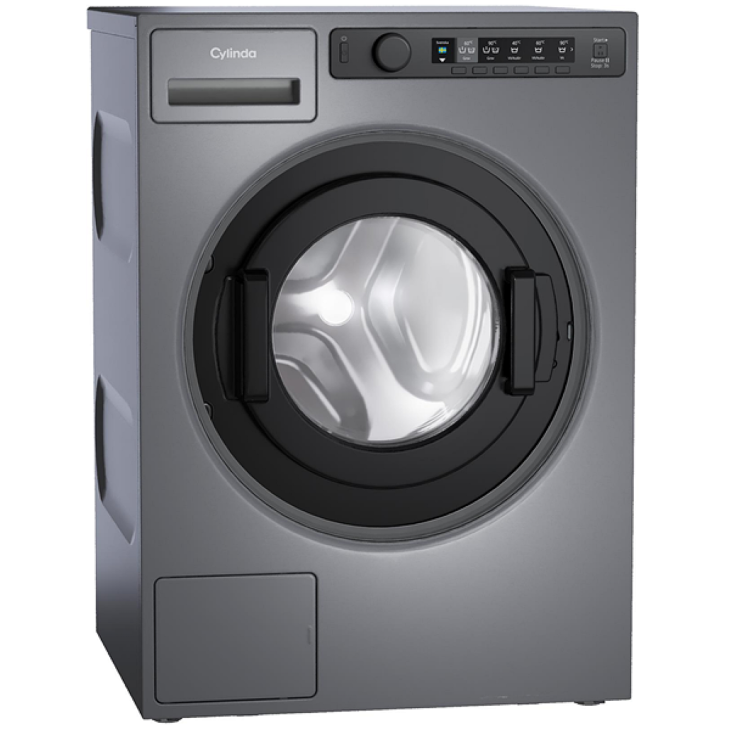 Cylinda professionell tvättmaskin pt7140p proffstvätt 6 kg 1400 varv/min