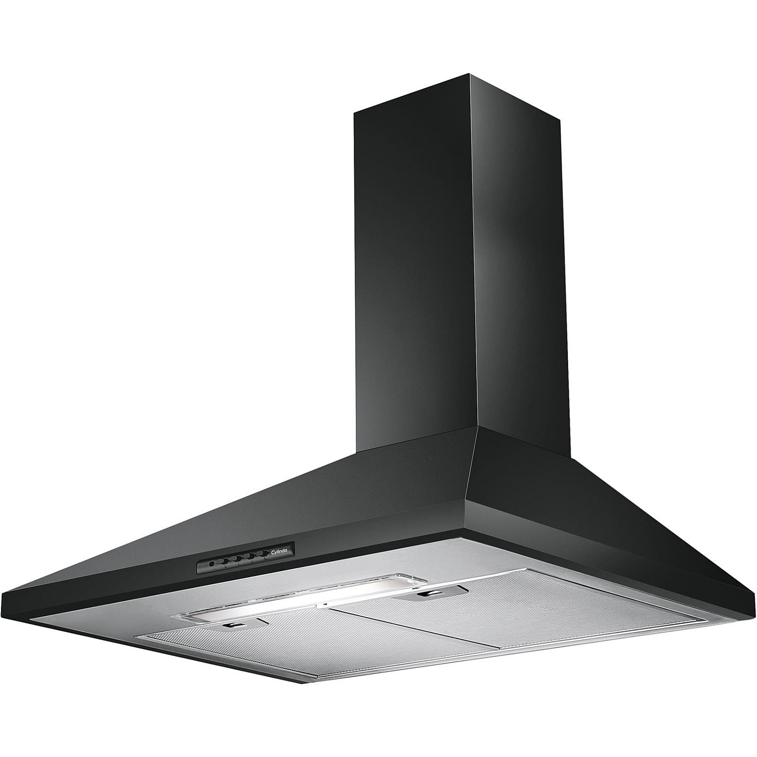 Cylinda vägghängd fläkt sf160svb vägghängd köksfläkt led