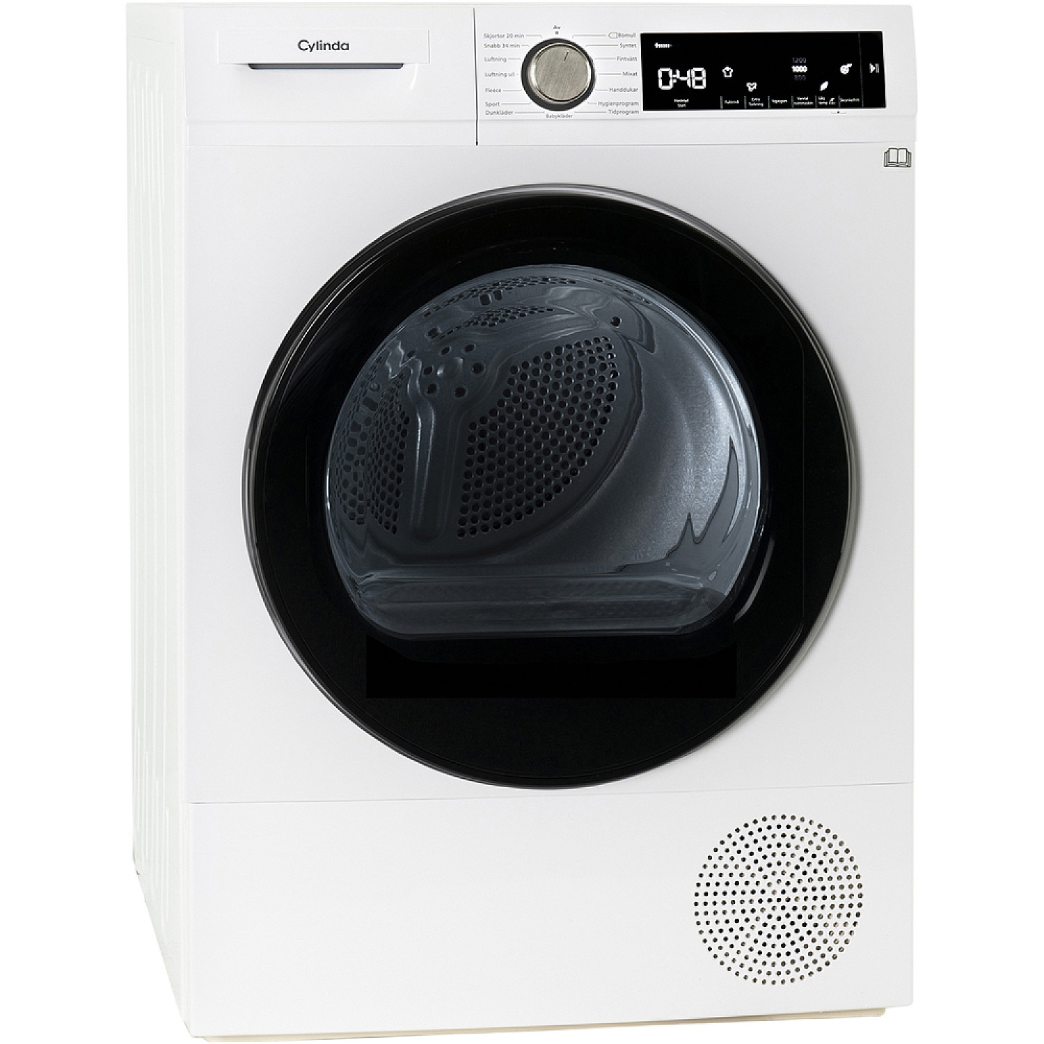 Cylinda värmepumpstorktumlare tvp4372xe - värmepump