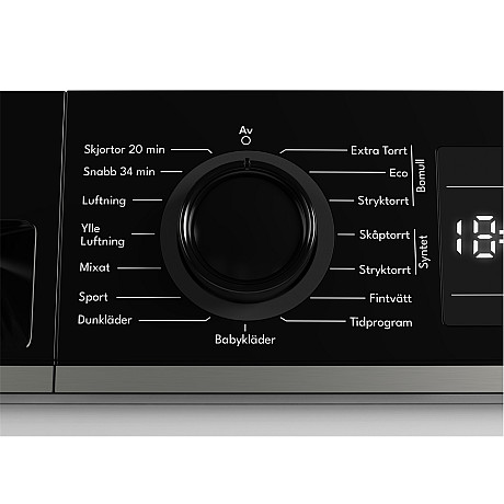 Cylinda - TVP911G28E Värmepumpsteknik 8 kg Torktumlare