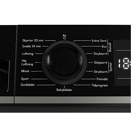 Cylinda - TVP911G29BID Värmepumpsteknik Energibesparande Torktumlare