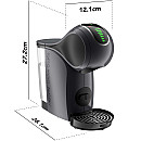 Delonghi - EDG426 GY Genio S - Anthracite Delonghi - EDG426 GY Genio S - Anthracite