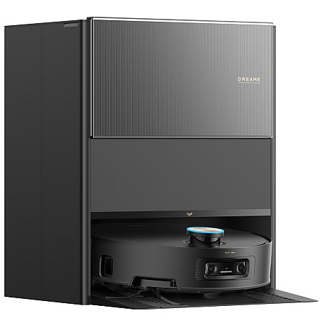 Dreame - Aqua10 Ultra Roller - Svart, Självtömmande basstation