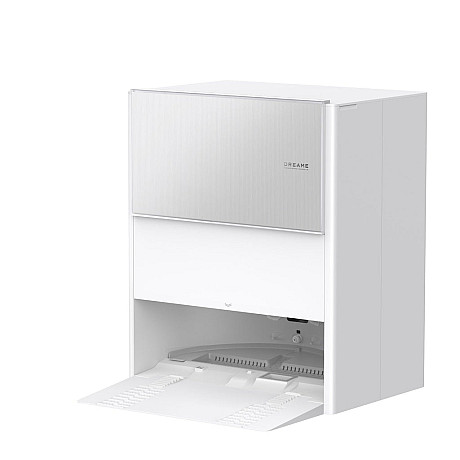 Dreame - Aqua10 Ultra Roller - Vit, Självtömmande basstation