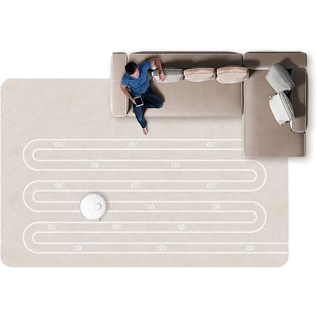 Dreame - D20 - Vit, Styr via app & HyperStream