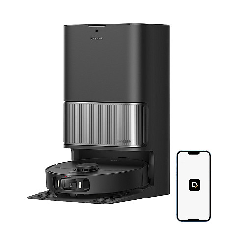 Dreame - L40 Ultra AE - Svart,  Automatisk tömning och mopptvätt