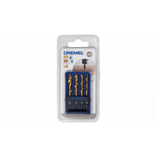 Dremel - TRÄBORRSET 636 3ST