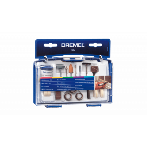 Dremel - TILLBEHÖRSSET 687 52 DELAR MULTIFUNKTION